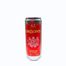 Orson's Gin & tonic 0,33l